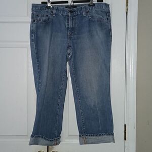 American Eagle Outfitters vintage cropped denim jeans  Sz 12